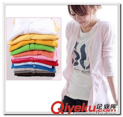 開衫,外套 秋季新款女式針織衫 糖果色修身顯瘦中長款開衫 大碼女裝廠家直銷圖片|開衫,外套 秋季新款女式針織衫 糖果色修身顯瘦中長款開衫 大碼女裝廠家直銷產(chǎn)品圖片由即墨市優(yōu)美尚品服飾專賣店公司生產(chǎn)提供-